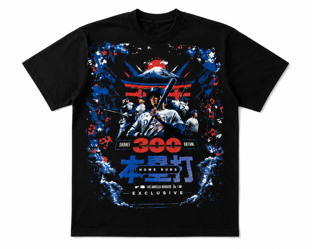 SHOEHIE OHTANI 300 HOME RUN TEE